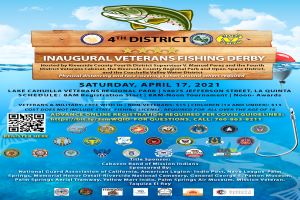 Fishing Derby Benefiting Veterans Scheduled Saturday