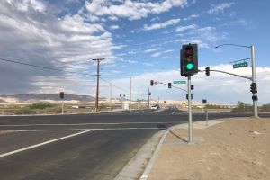 Traffic Signal Installed at Grapefruit Boulevard and Avenue 62