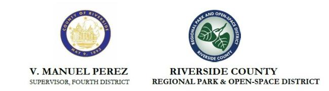Sup. Perez COR Logo RivCo Parks Logo