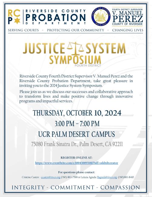 Justice System Symposium